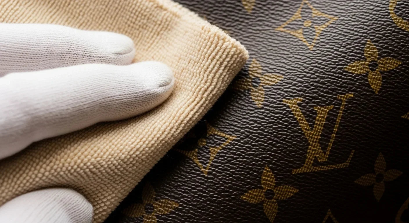 Cleaning of a Louis Vuitton Bag