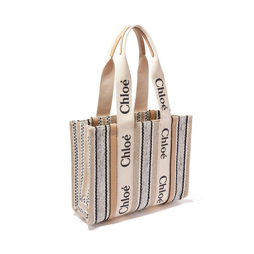 Chloé beige linnetygväska