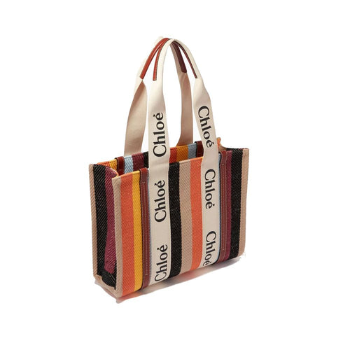 Chloé Beige Linneväska