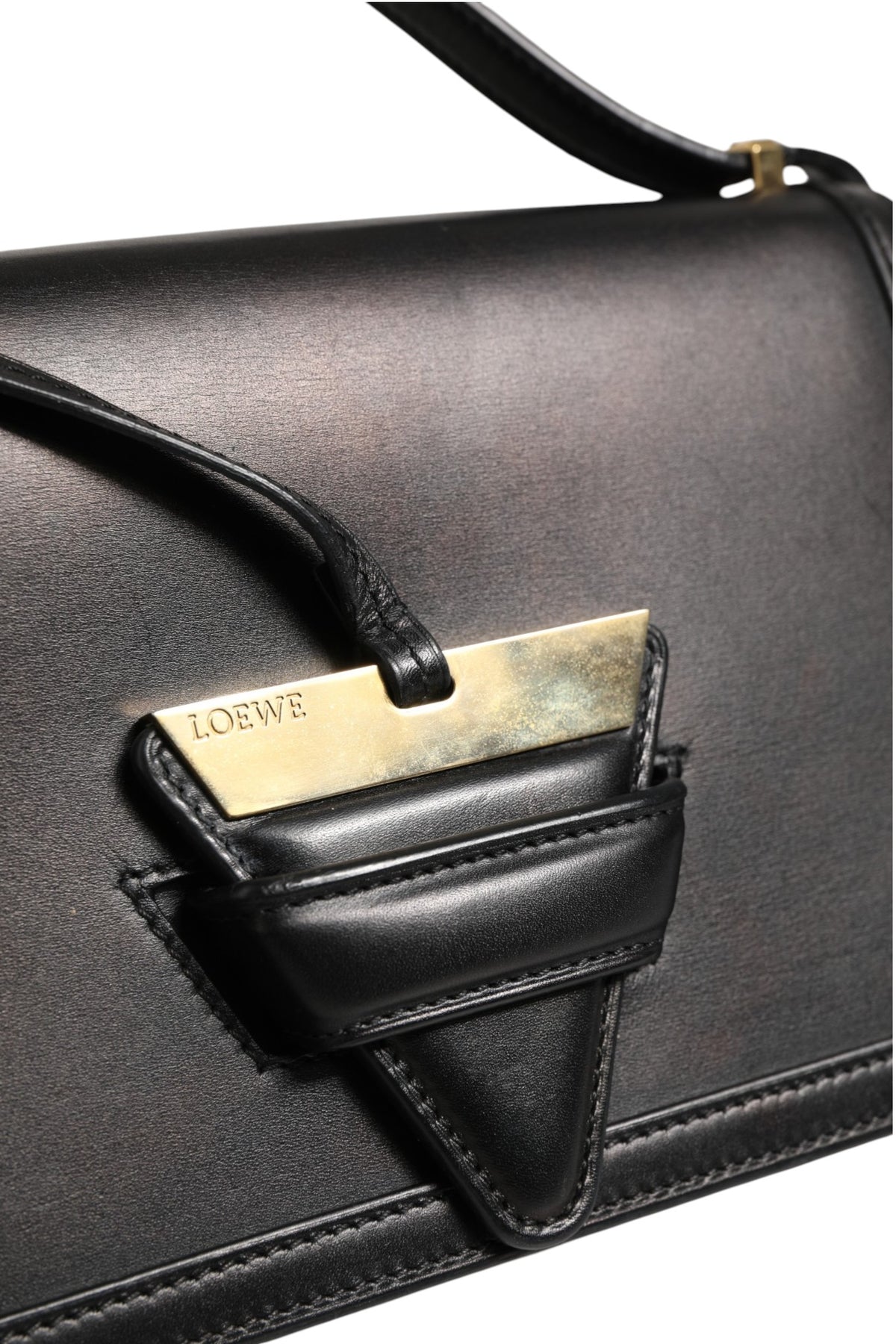 Loewe Barcelona Medium Leather Shoulder Bag