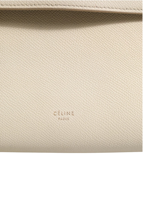 Celine Nano Belt Bag Grained Calfskin Chalk