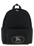 Black Polyester Backpack