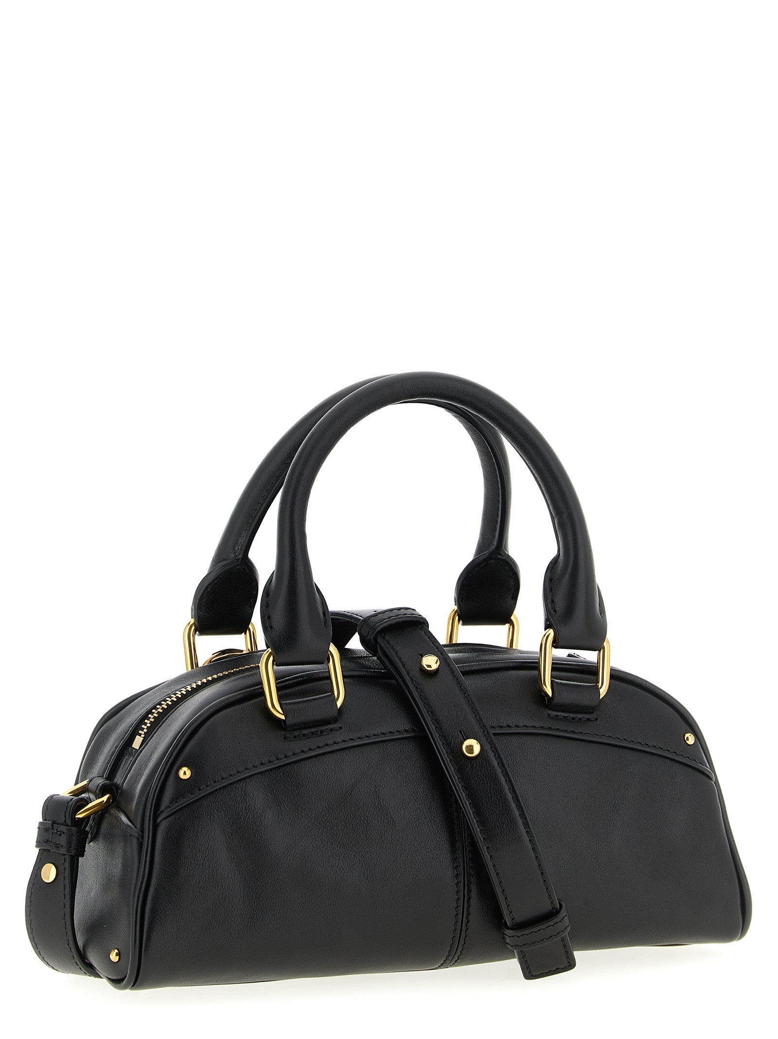 Black Calfskin Handbag