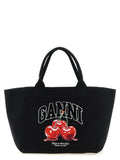 Black Recycled Cotton Tote Bag