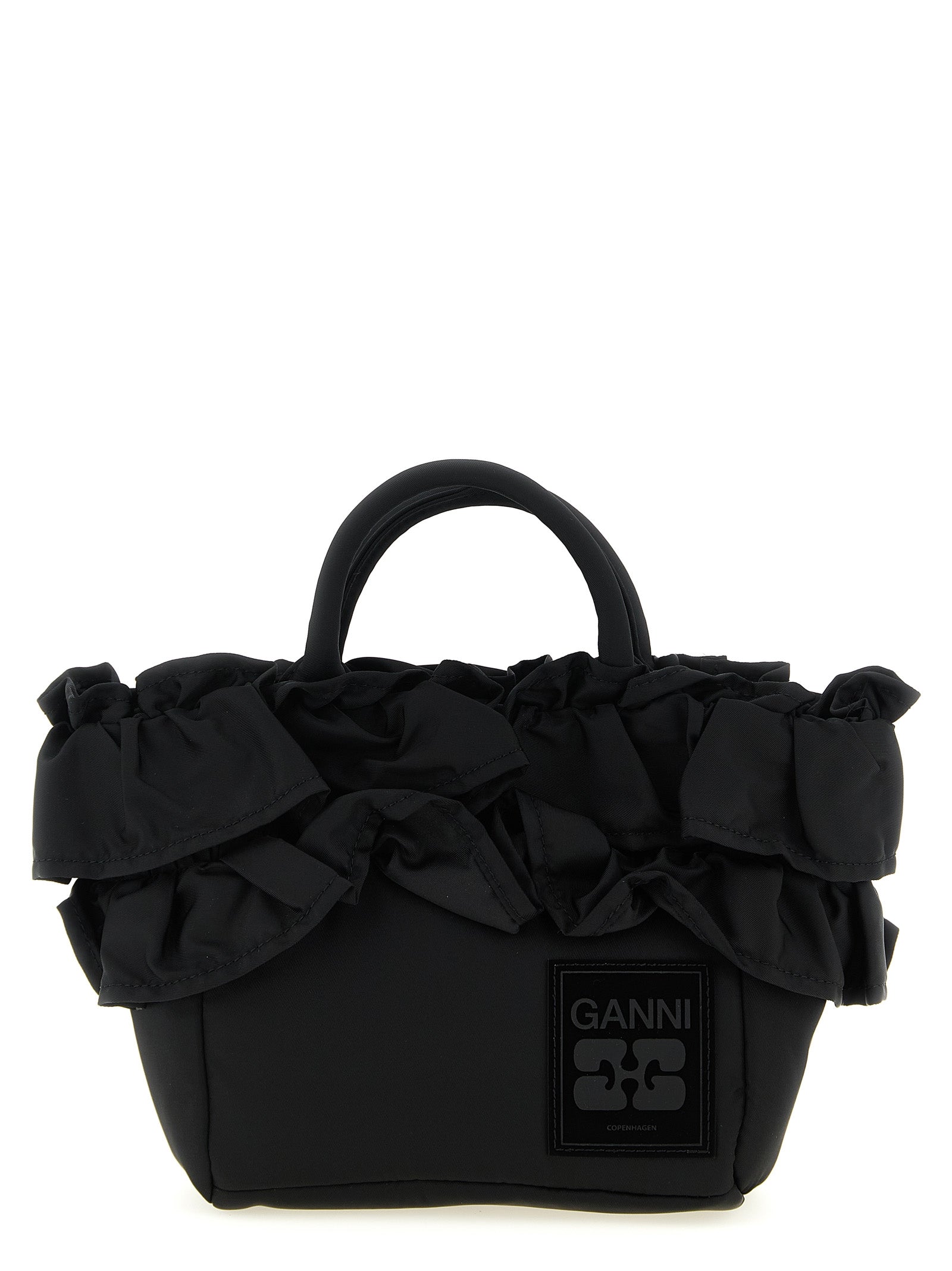 Black Nylon Handbag