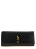 Saint Laurent Black Calfskin Clutch Bag
