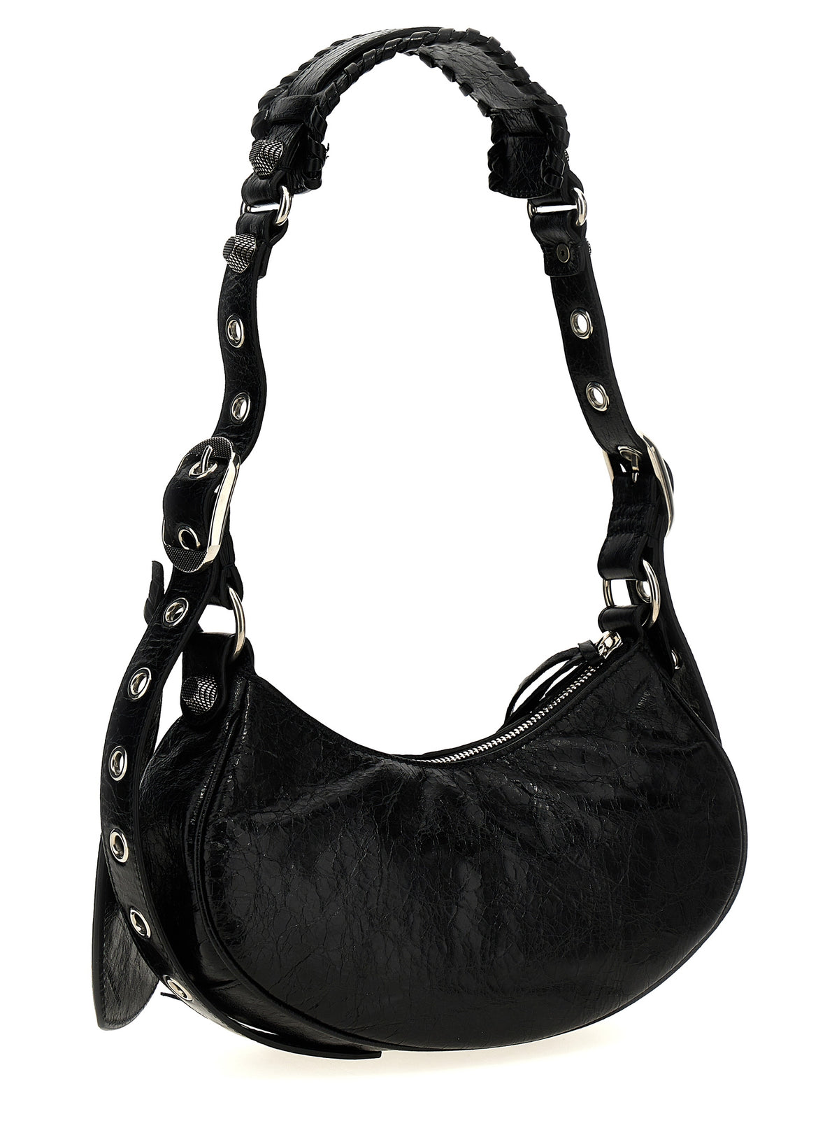 Balenciaga Le Cagole XS crossbody-veske i svart lammeskinn – bilde 2