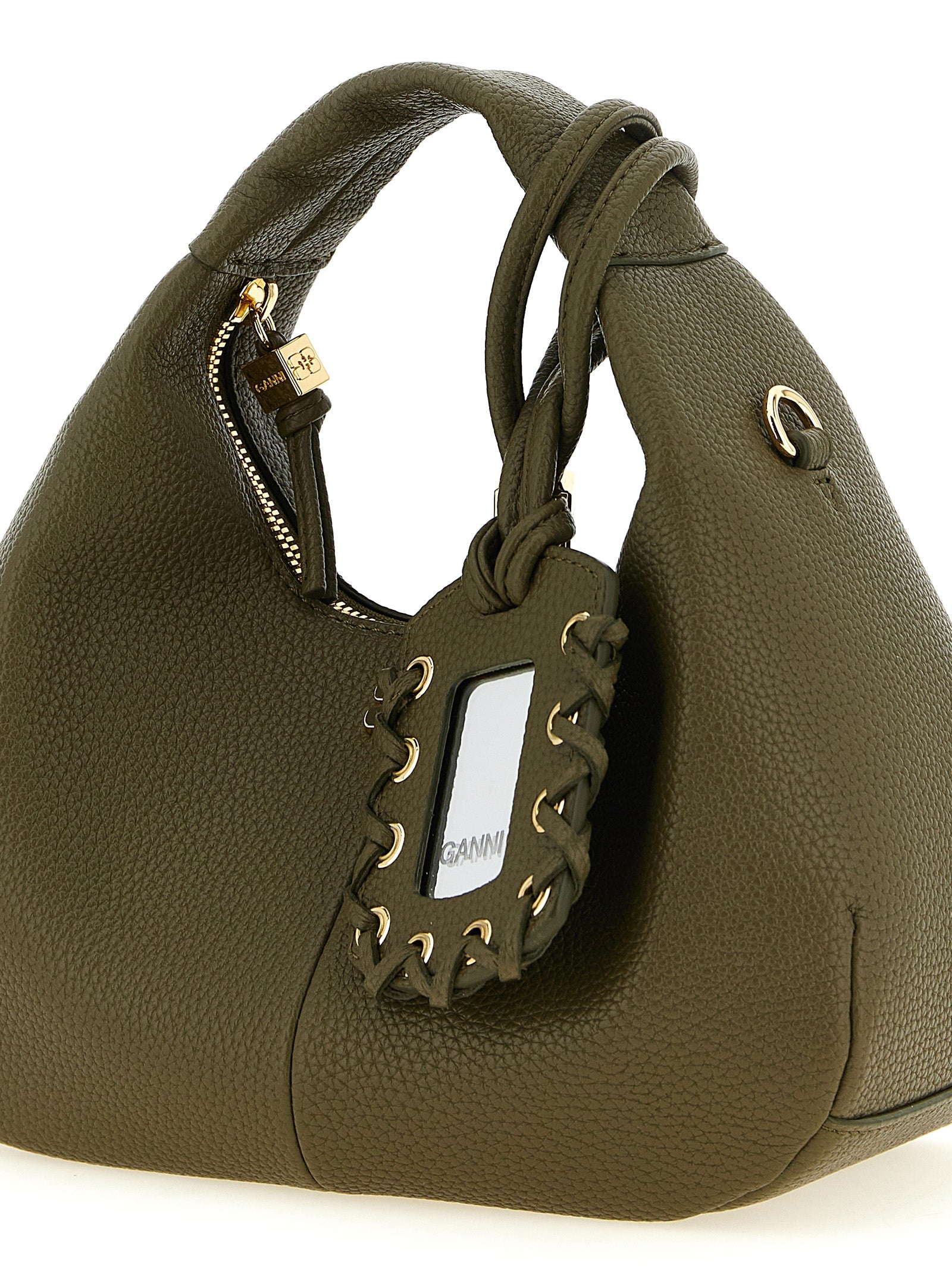 Bicolor Polyester Handbag