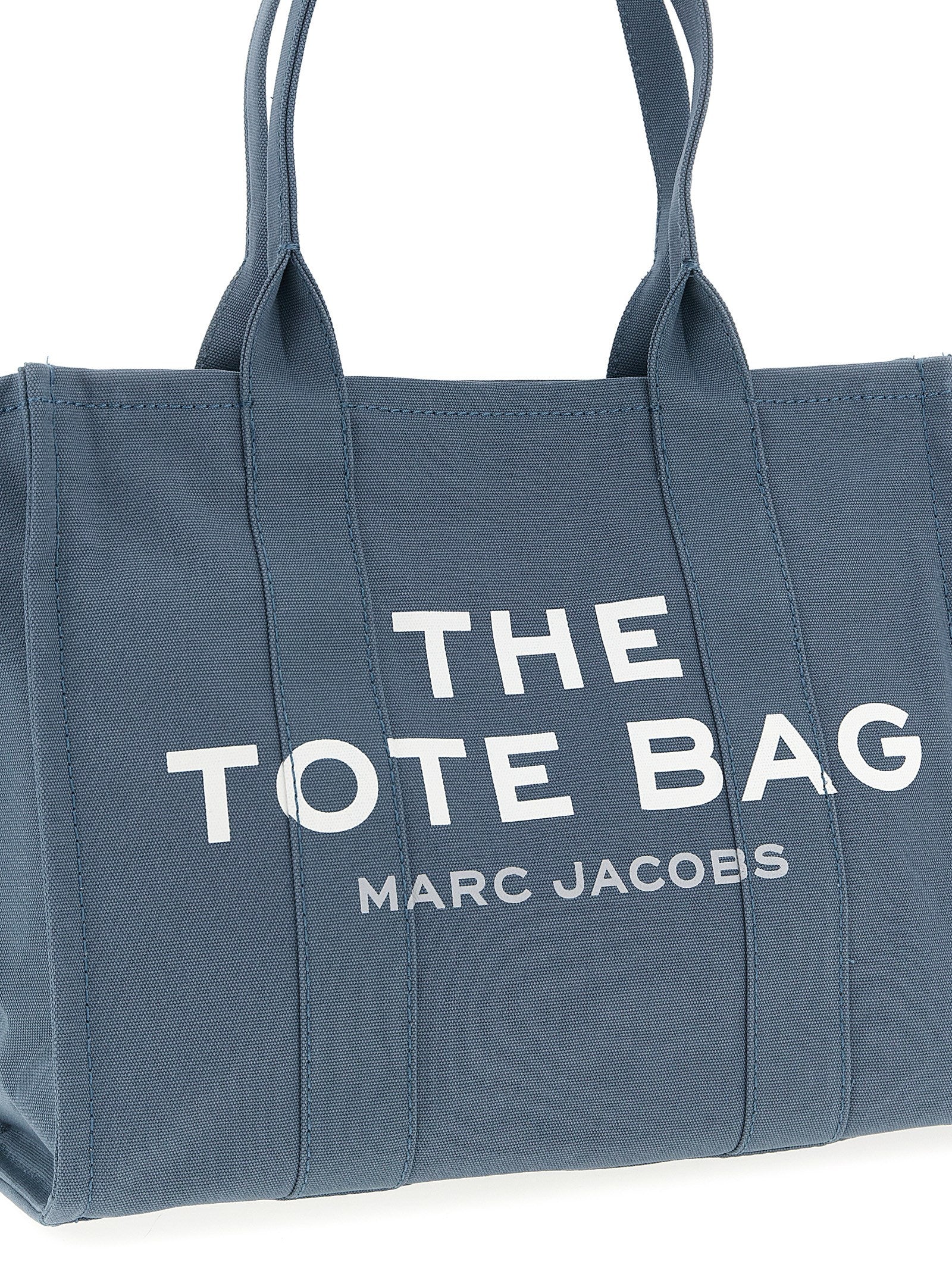 Marc Jacobs Blue Cotton Tote Bag