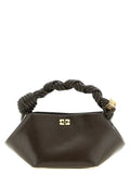 Ganni Brown Polyethylene Handbag