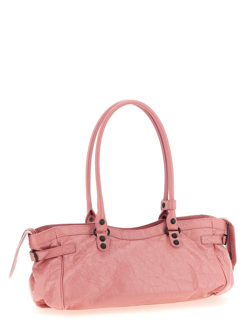 Balenciaga Multicolor Lamb Leather Shoulder Bag