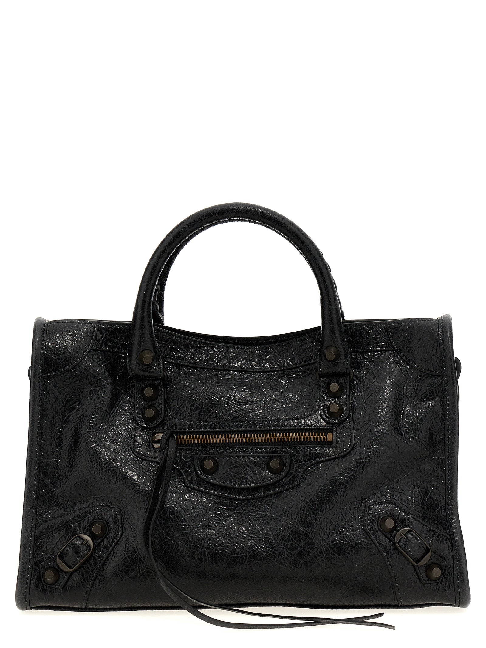 Balenciaga Black Lamb Leather Handbag