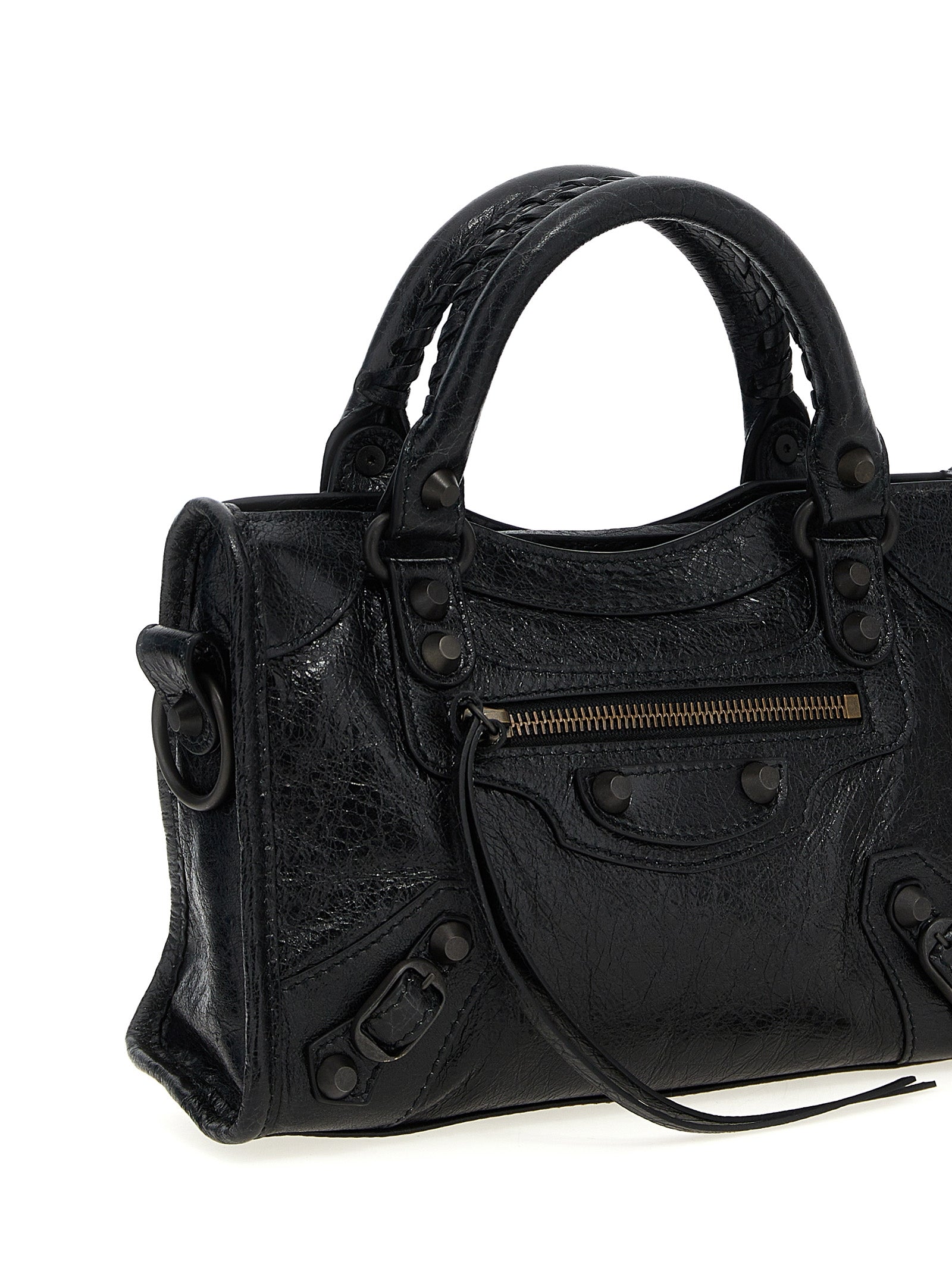 Balenciaga Black Lamb Leather Handbag