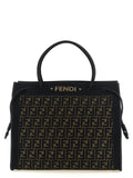 Fendi Brown Cotton Tote Bag
