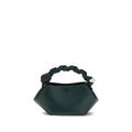 Ganni Bicolor Recycled Leather Handbag