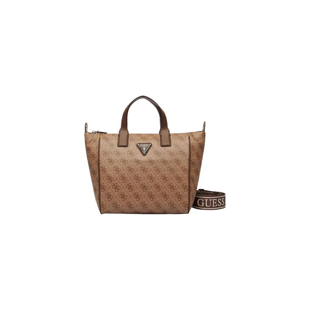 Guess Beige Polyethylene Handbag