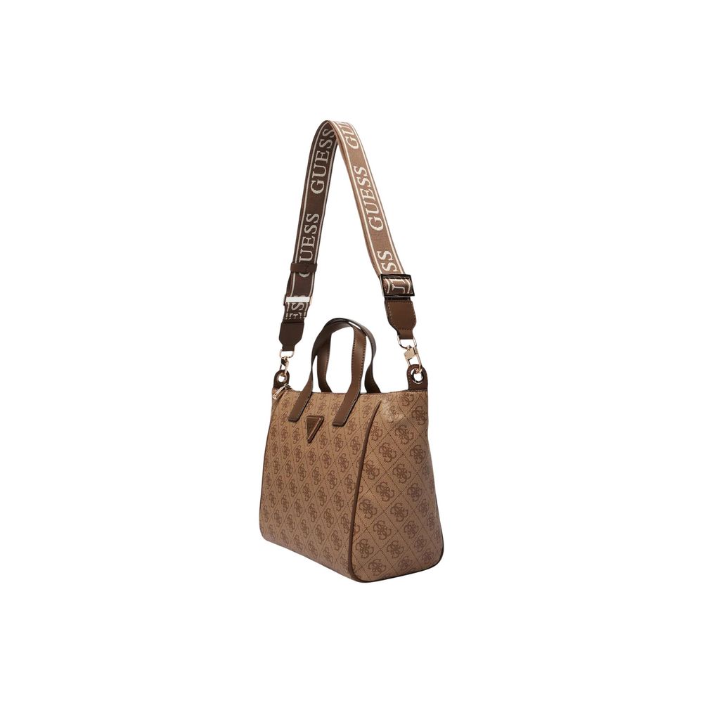 Guess Beige Polyethylene Handbag