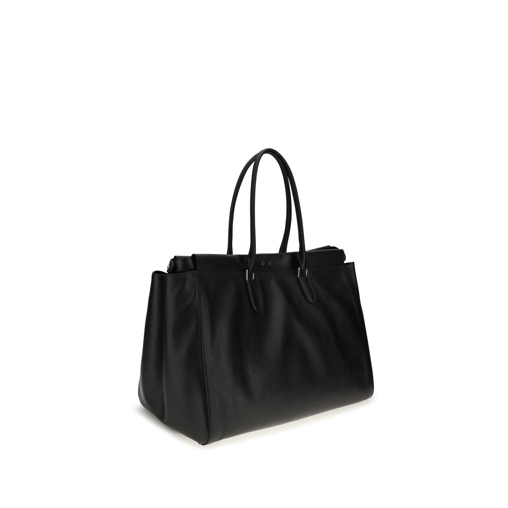 Fendi Peekaboo Large Bag in Black Calf Leather