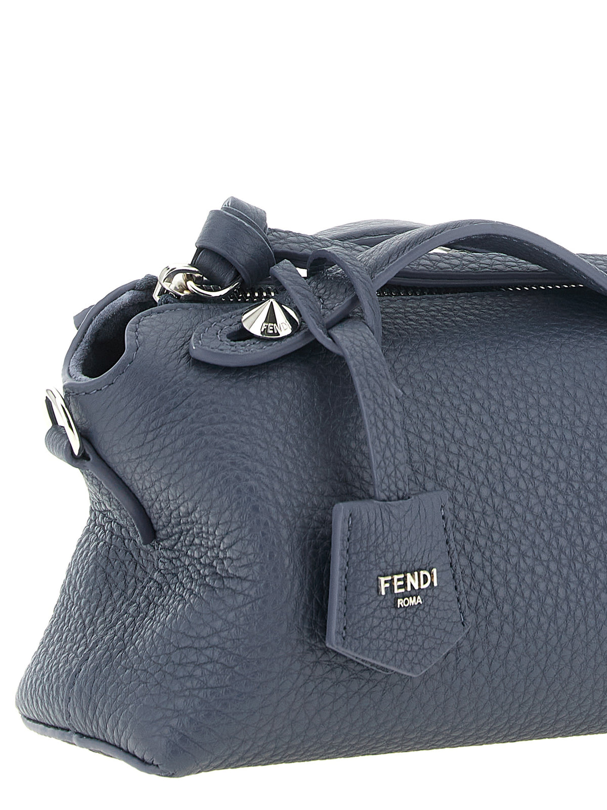 Fendi By The Way Mini veske i marineblått kalveskinn – bilde 3
