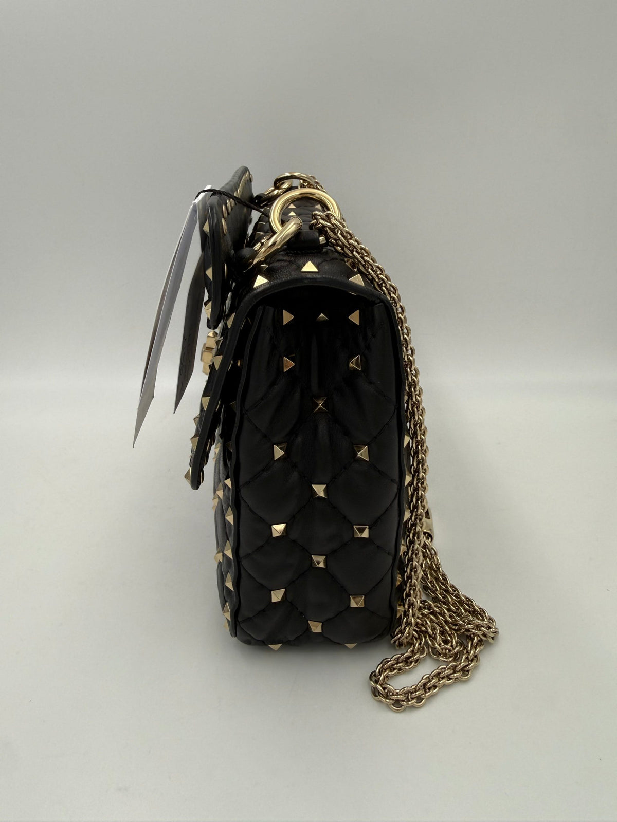 Valentino Garavani Rockstud Spike Bag in Black Leather – image 6