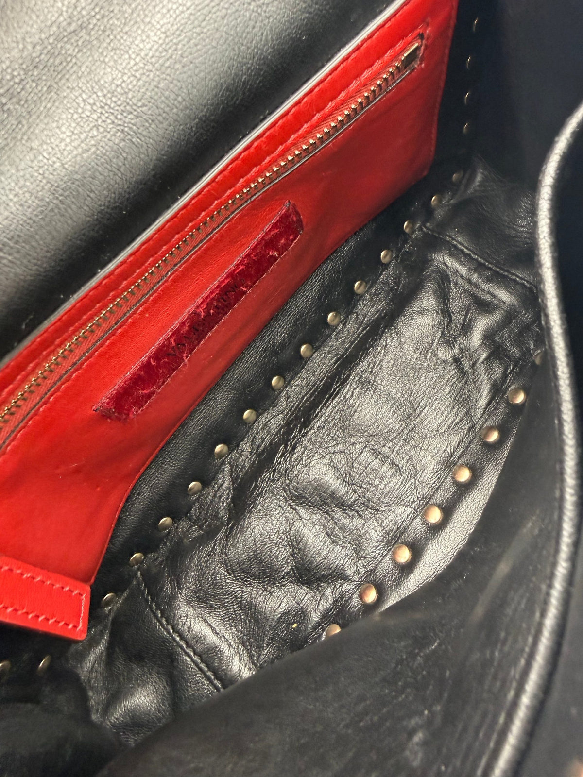 Valentino Garavani Rockstud Spike Bag in Black Leather – image 8