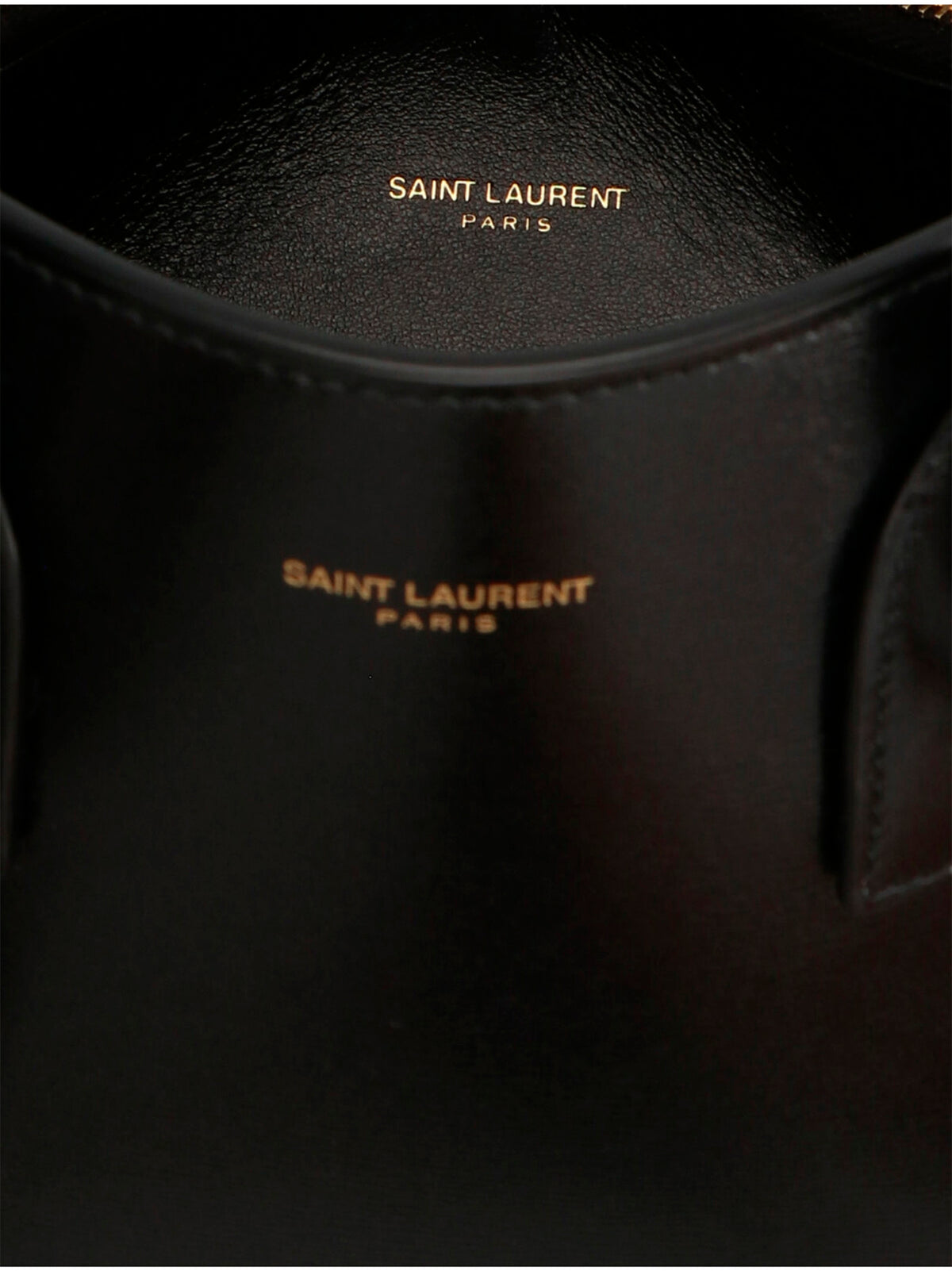 Saint Laurent Sac de Jour Baby Handbag in Black Calfskin Leather – image 3