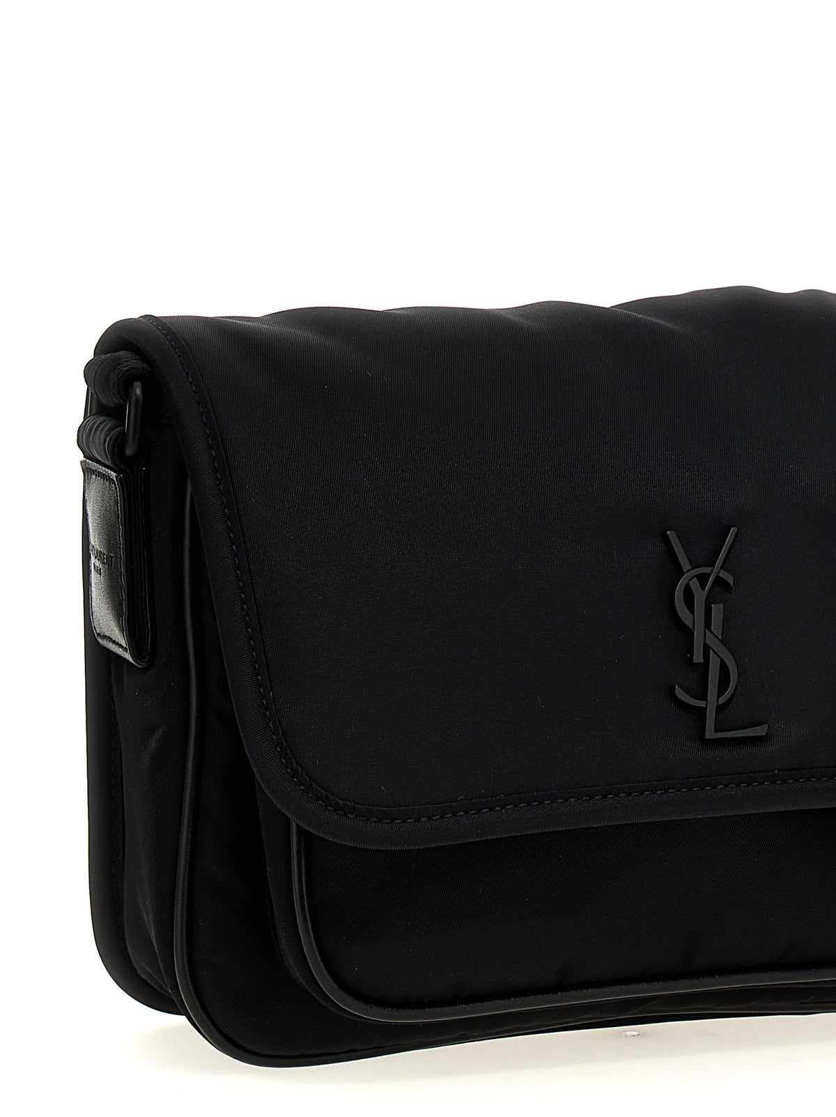 Saint Laurent Niki Messenger crossbody-veske i svart nylon – bilde 3
