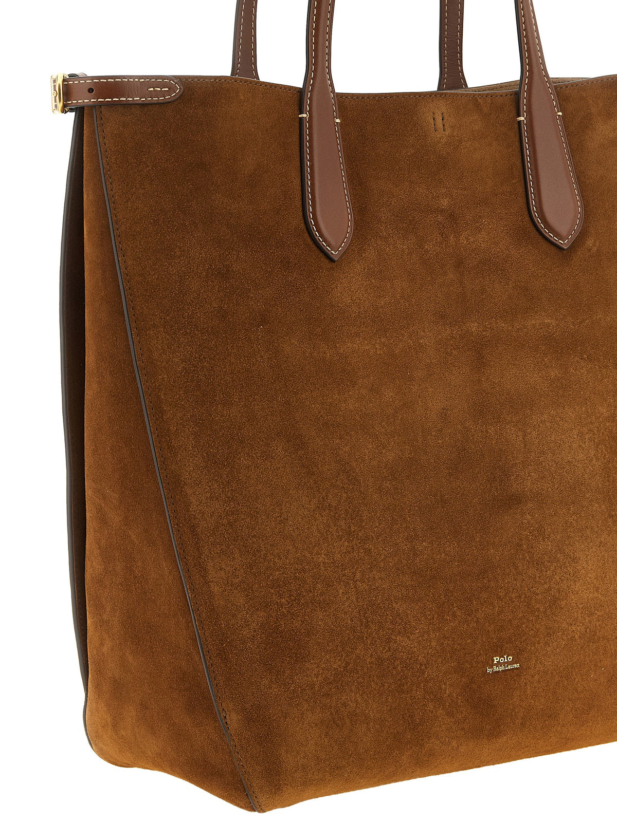Polo Ralph Lauren Bellport Shoulder Bag in Brown Suede – image 3