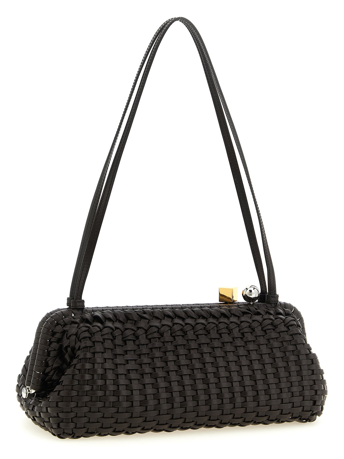 Jacquemus La Grande Pochette Salon Bag in Brown Woven Leather – image 2