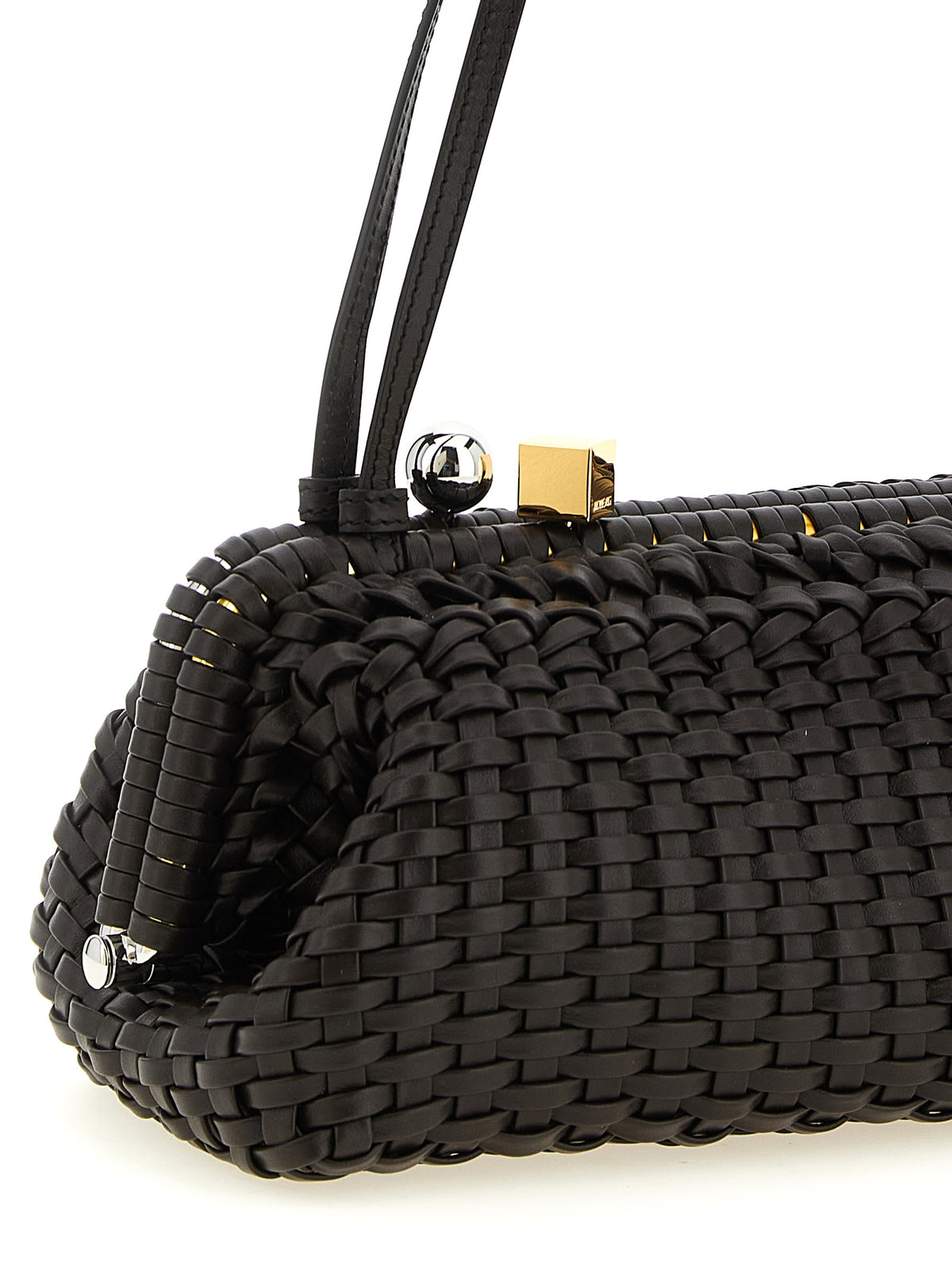 Jacquemus La Grande Pochette Salon Bag in Brown Woven Leather – image 3