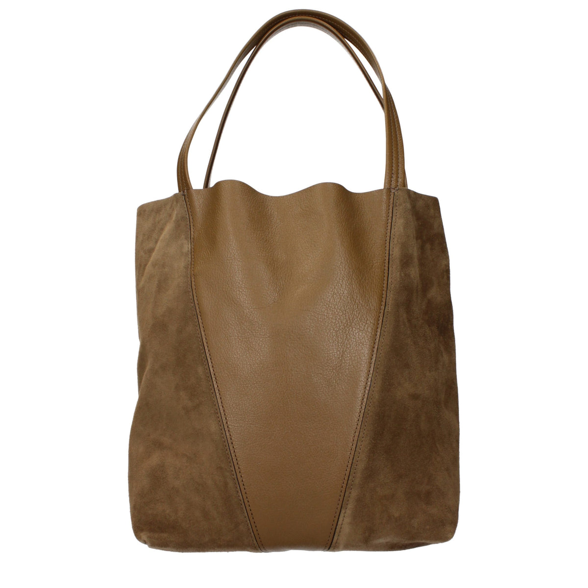 Chloé Shoulder Bag in Brown Suede – image 3