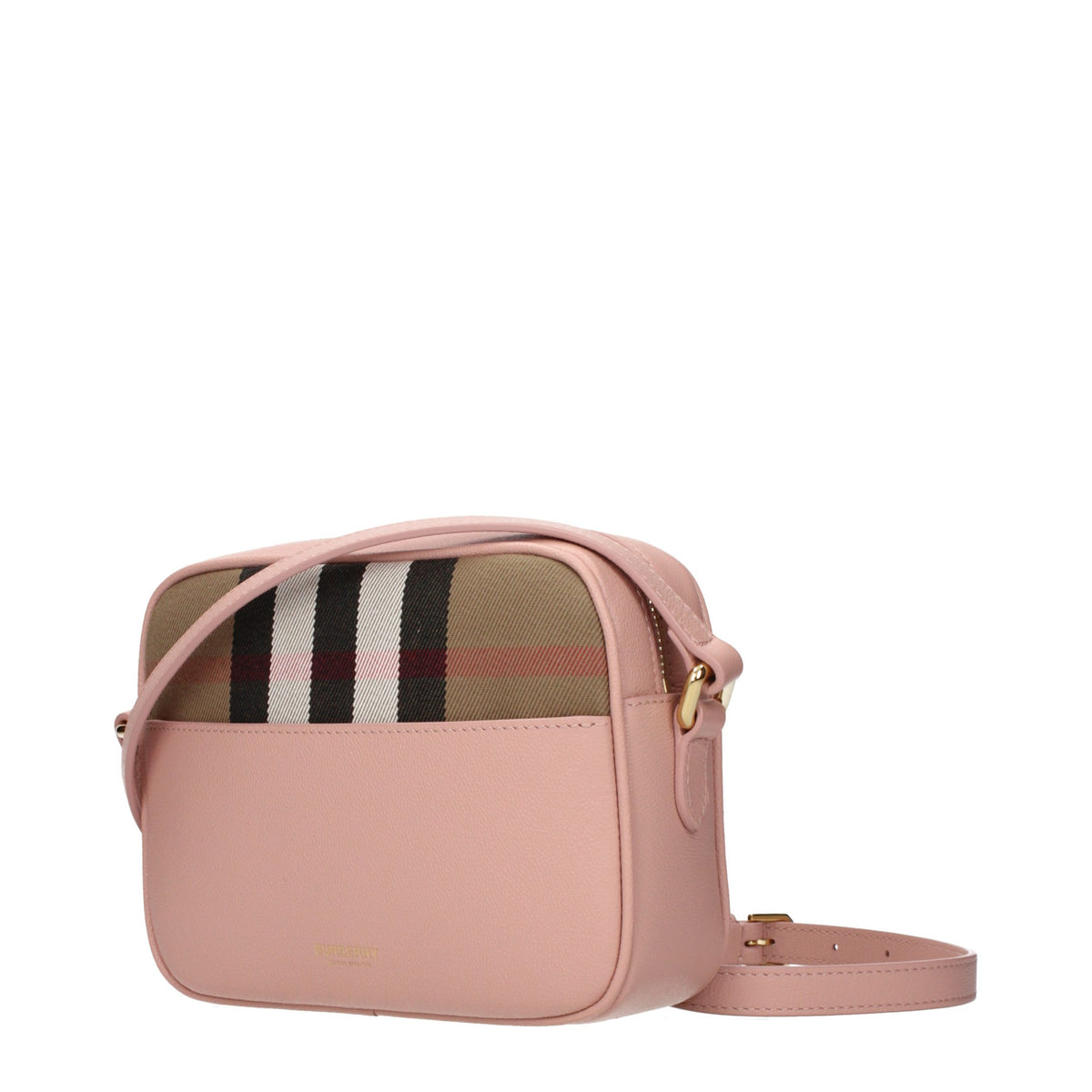 Burberry crossbody-veske i rosa skinn – bilde 2
