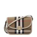 Burberry crossbody-veske i brunt stoff