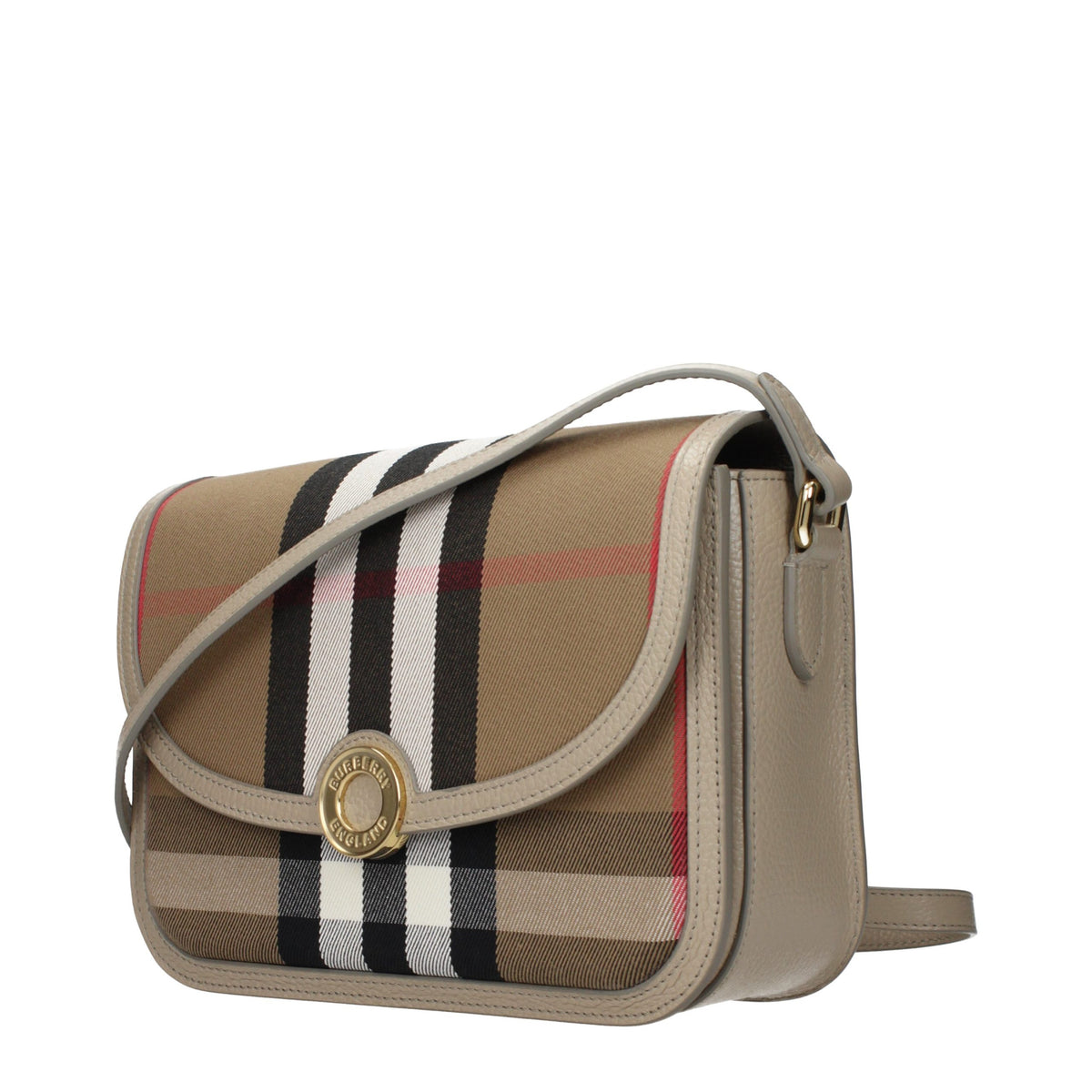 Burberry crossbody-veske i brunt stoff – bilde 2