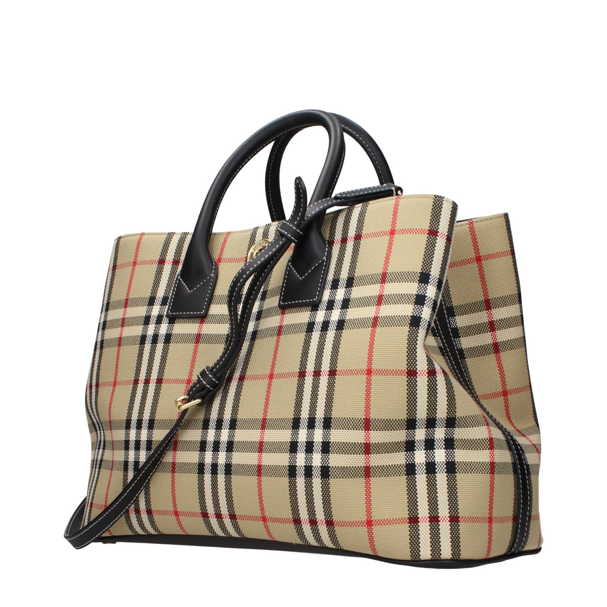 Burberry Handbag in Beige Fabric – image 2