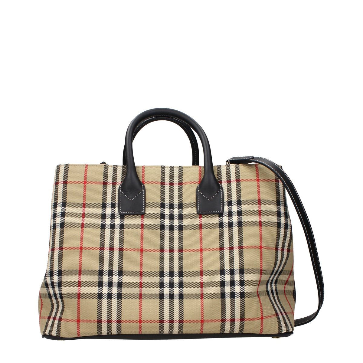 Burberry Handbag in Beige Fabric – image 3