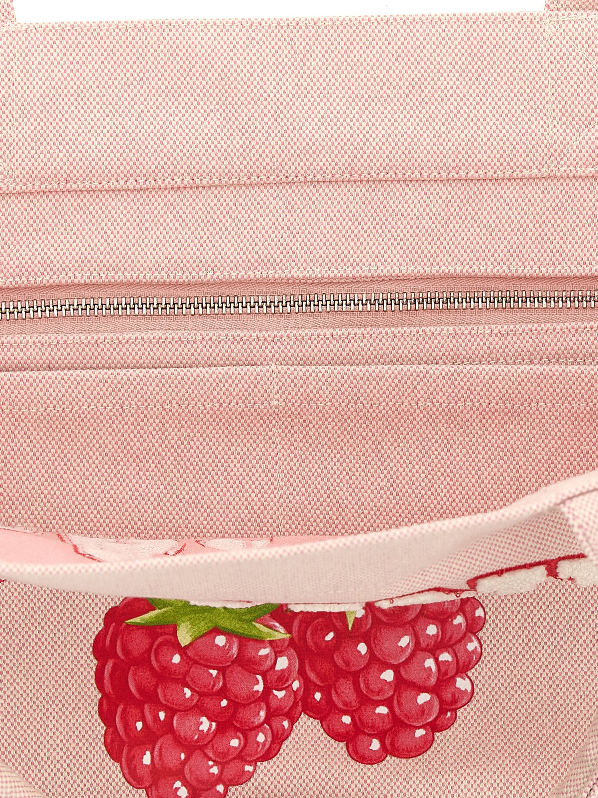 Ganni Medium Shopping Tote Bag in Pink Recycled Polyester – image 4