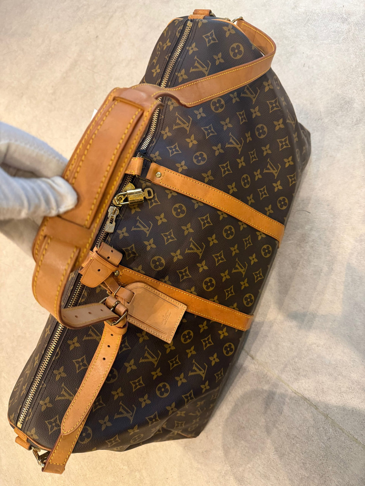 Louis Vuitton Keepall 60 reiseveske i Monogram-canvas – bilde 2
