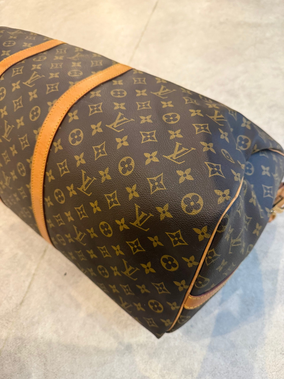 Louis Vuitton Keepall 60 reiseveske i Monogram-canvas – bilde 8