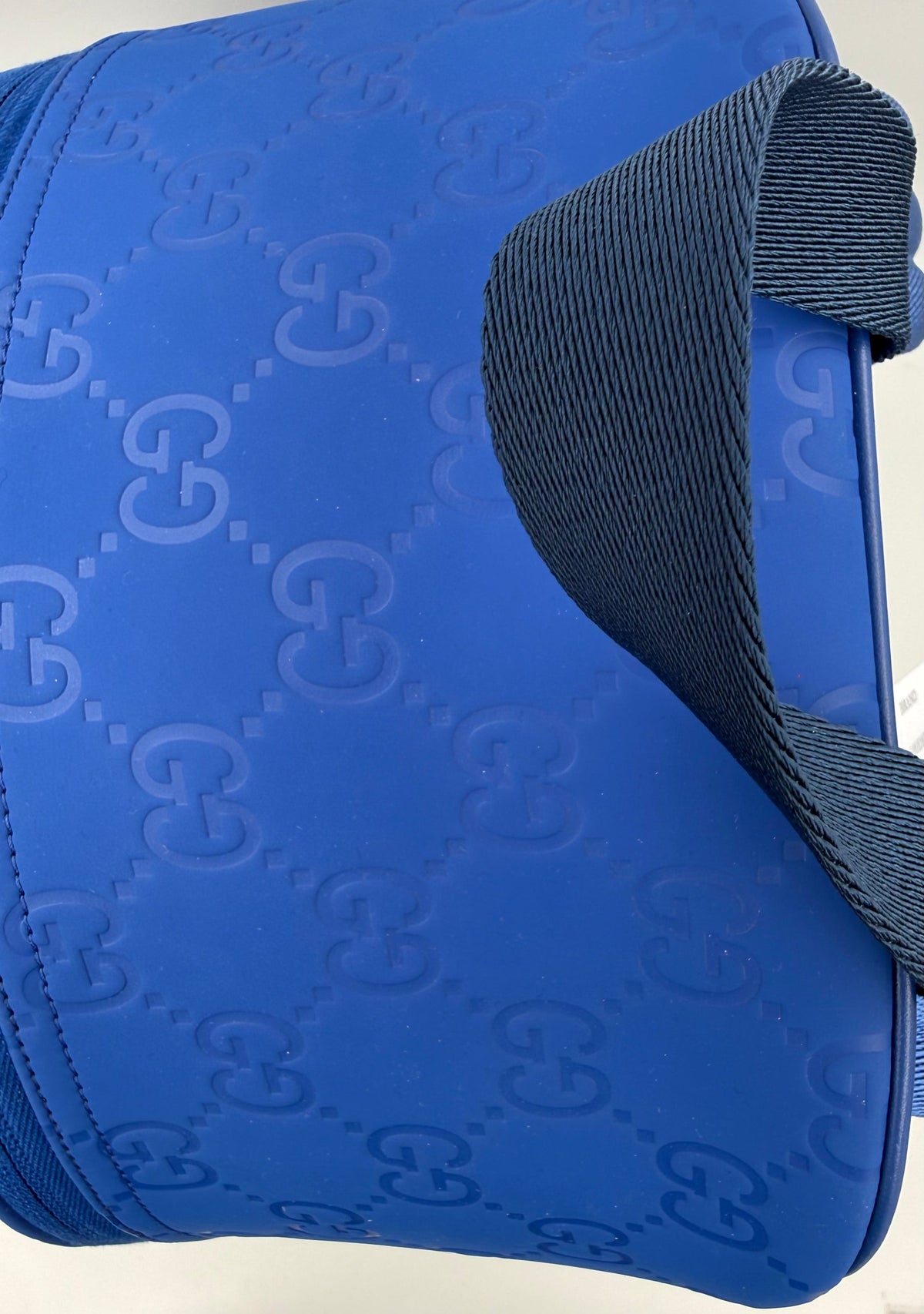 Gucci GG Backpack in Blue Leather – image 5