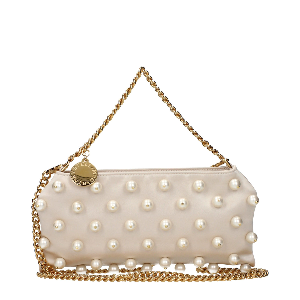 Stella McCartney Handbag in Beige Fabric
