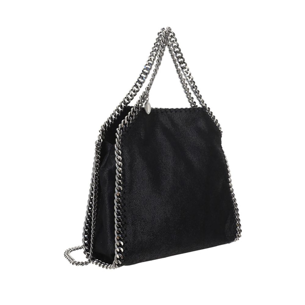 Stella McCartney Falabella Mini Bag in Black Polyester – image 7