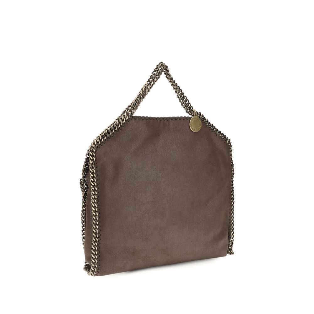 Stella McCartney Falabella Foldable totebag i brun polyamid – bild 2