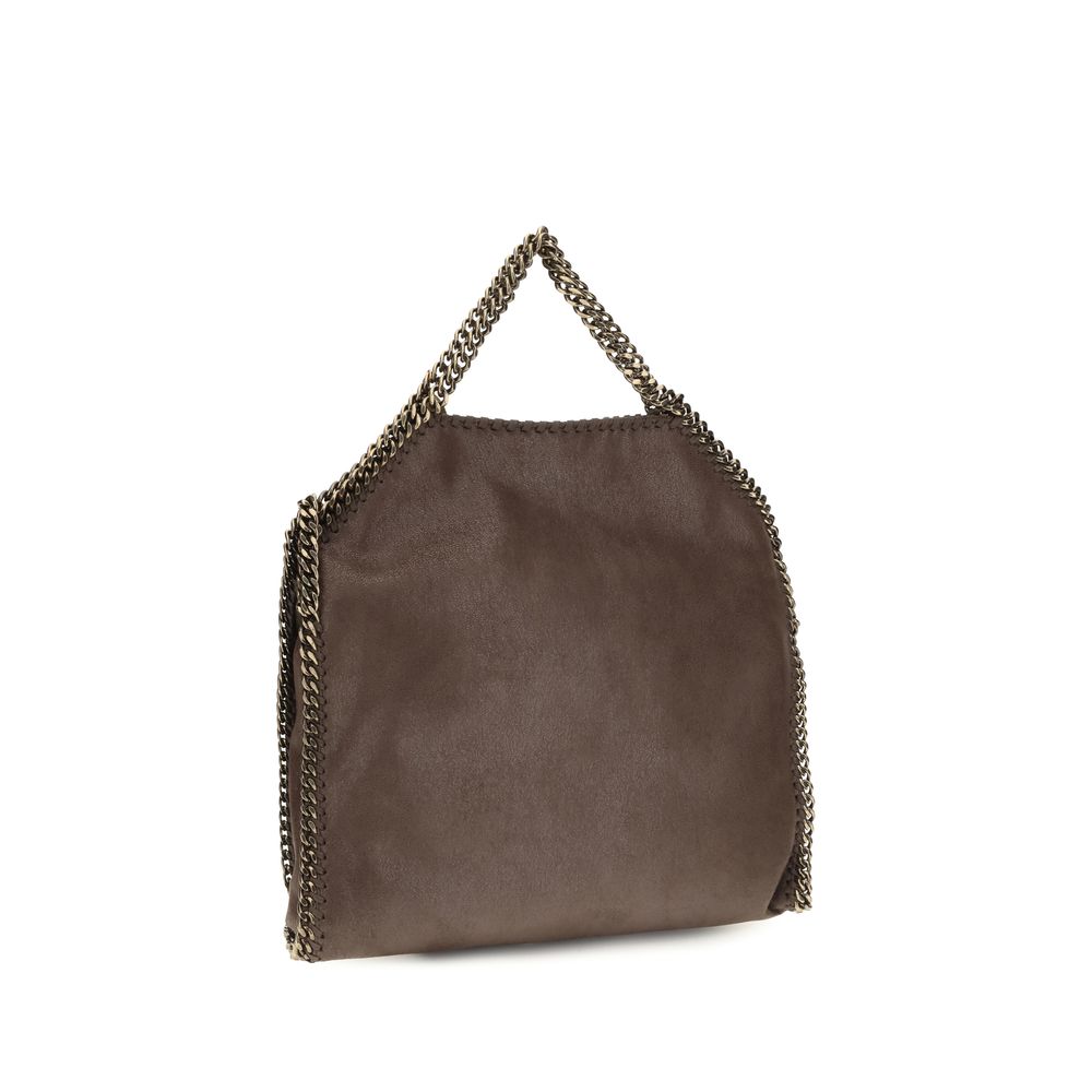 Stella McCartney Falabella Foldable totebag i brun polyamid – bild 3