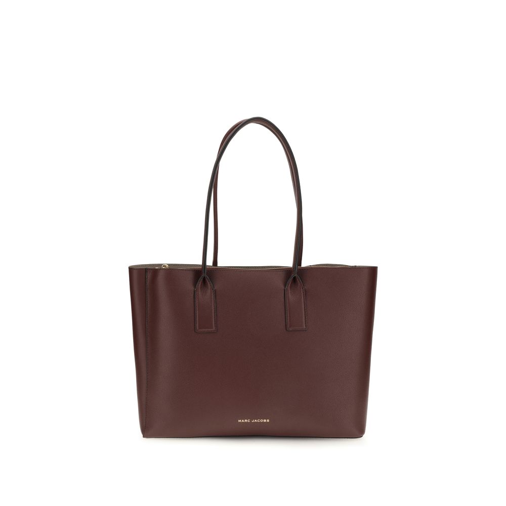 Marc Jacobs Work Tote Bag in Brown Calf Leather