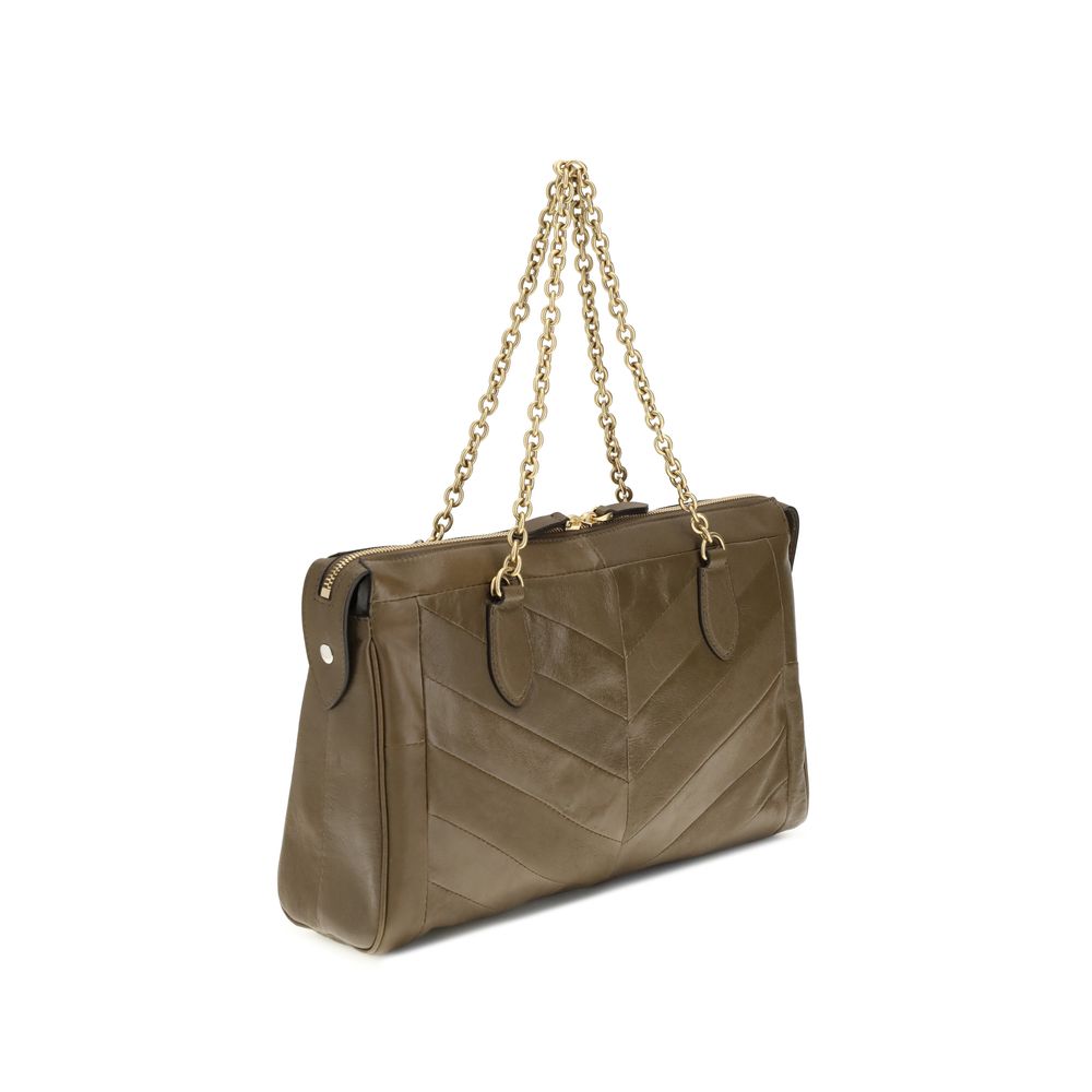 Valentino Garavani Medium Panthea Shoulder Bag in Bicolour Nappa Leather – image 3