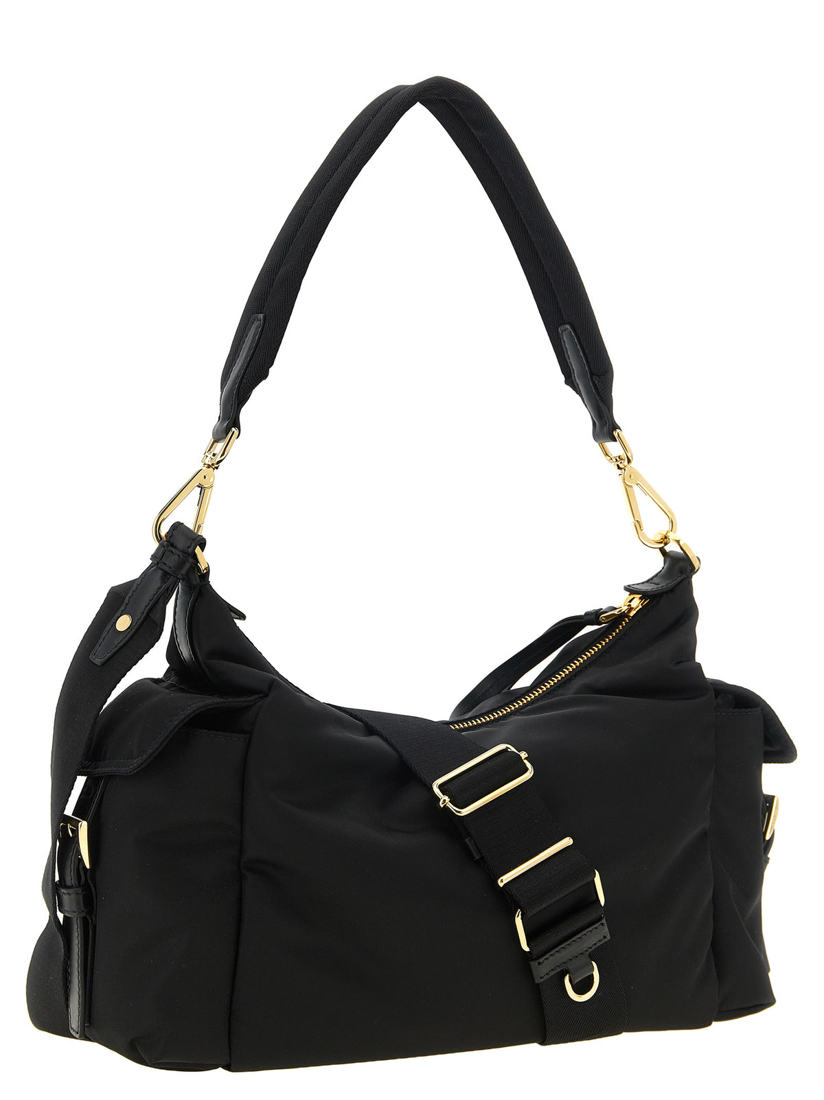 Prada Explore axelväska i svart Re-Nylon – bild 2