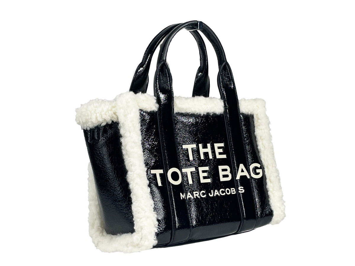Marc Jacobs The Mini Tote Bag i crinkle-skinn – bild 2