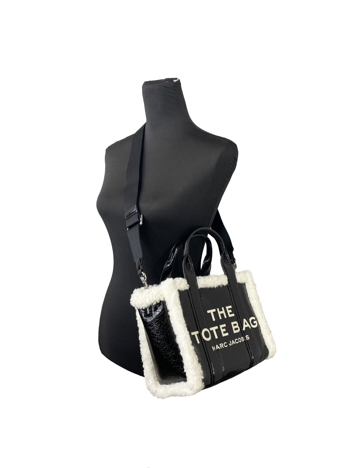 Marc Jacobs The Mini Tote Bag i crinkle-skinn – bild 4