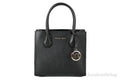 Michael Kors Mercer Medium crossbody-väska i svart skinn